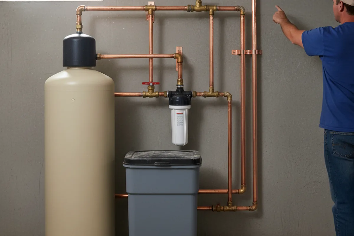 Whole-house water treatment system installed in Wappingers Falls